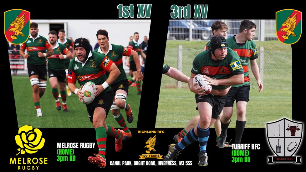 Next 1st XV Game Home v Melrose Rugby